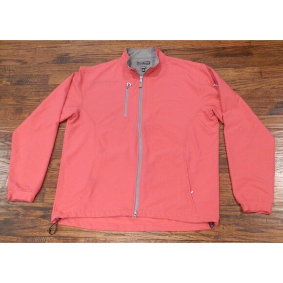 Peter Millar Element 4 Wind Red Jacket Men's Size Large - Picture 1 of 3